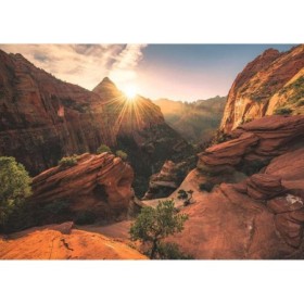 Puzzle Parcul National Zion Sua, 1000 Piese Ravensburger - 1